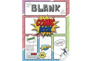 Blank Comic Book: Create Your Own Comic Stories and Flipbook Animation