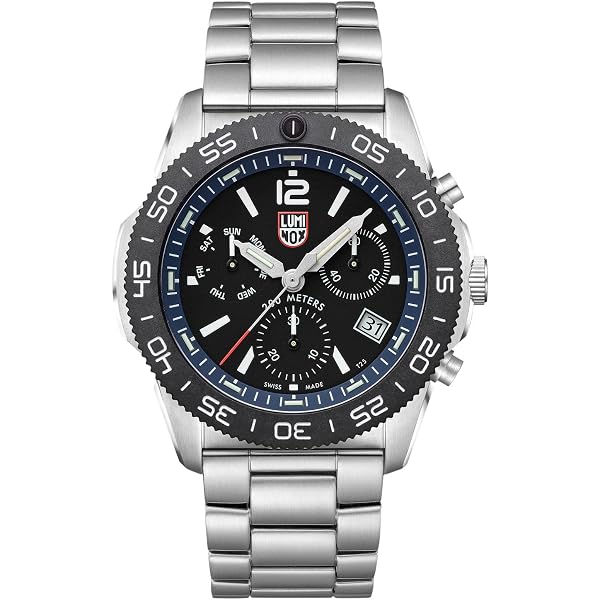 Orologio Luminox Uomo XS.0330 – Quarzo, 44 Mm, Cinturino In Plastica Nero, Impermeabile 10 ATM, Luminoso Al Buio