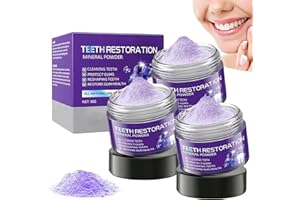 YANOBIA GarageLine Teeth Restoration Mineral Powder, Mineral Tooth Powder, Dental Restoration Mineral Powder, Effective in Strengthening Teeth and Gums, Protect Gums and Freshen Breath (3)