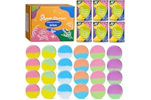 LEOCE Shower Steamers, 24 Pack Aromatherapy Fragrances Shower Steamers, Perfect Self Care Gifts for Women and Men, Relaxation Mother's Day Gift