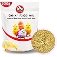 Pets Pro Baby Chicks and Chicken Pellet Feed, 500g Packet, for Fast Growth, Healthier Chicks New Born Chicks Food Chicks Feed Under 99