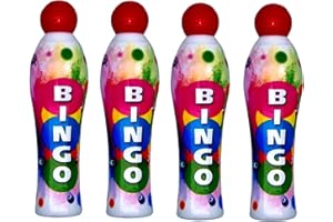 Bingosupermarket Bingo Dabbers Set of 4 Sponge Tip (Red) 35ml ink