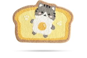 Molesun Linda Alfombra de baño, alfombras de baño Extra Suaves y absorbentes, Lavable a máquina, Alfombra Antideslizante para bañera, Ducha y baño, 50x80cm