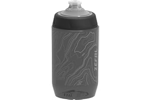ZEFAL Sense Pro 50 - Borraccia per bicicletta 500 ML - Borraccia Bici per qualsiasi tipo di telaio - strada, montagna, sterrato, enduro, ATV - Borraccia inodore - Senza BPA - Nero