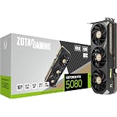 ZOTAC Oyun GeForce RTX 5080 Solid CORE OC DLSS 4 16GB GDDR7 256-bit 30 Gbps PCIE 5.0 Oyun Grafik Kartı, IceStorm 3.0 Gelişmiş