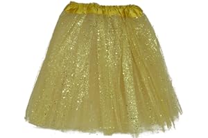 MUNDDY - Tutu Elastico Tul 3 Capas 40 CM de Longitud para Adulta Distintas Colores Falda Disfraz Ballet