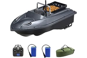 AHWZ Fishing RC Boat - GPS Remote Control Fishing Bait Boat Fish Finder,Boat with Double Batteries