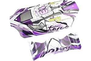 ALMENCLA Desconocido Generic Carcasa de Cuerpo de 1 Pieza para WLtoys 1:12 Scale 124019 RC Car Parts Accesorio