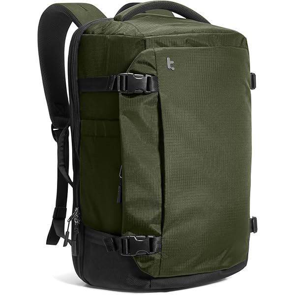 WELKINLAND Reisrugzak met 20 zakken, handbagage rugzakken, 16 inch laptoprugzak voor mannen, uitbreidbare rugzak met trolleyhoes, reisrugzak met schoenenvak