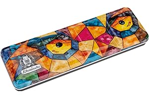 ‎SCHMINCKE Schmincke – Akademie Aquarell Farbkasten, Vollsortiment 24 x 1/2 Näpfchen, 75 793 097, Metallkasten, hoch lichtechte Farbtöne, feine Künstler-Aquarellfarben