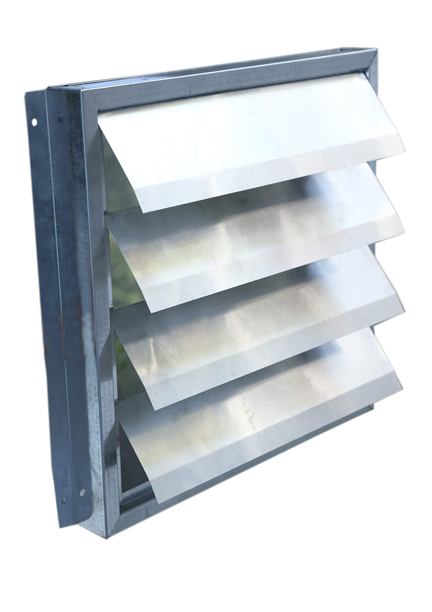 Review of No Iron and Aluminium Exhaust Fan Louver 9-Inch Silver Pack of 1