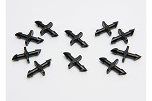 ANTELCO 4MM STRAIGHT HYPODERMIC JOINER CONNECTOR FOR 4MM PIPE PACK OF 10