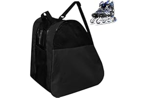ADERTOS Roller Skate Bag, Unisex Ice Skate Bag