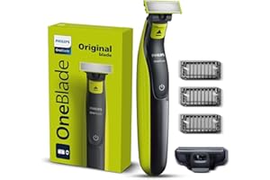 Philips OneBlade Turbo2X QP2724/10 Hybrid Trim, Edge, Rasage Dual Protech Tech Convient à tous les types de peau et épaisseur de poils