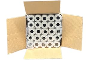 UNIVERS GRAPHIQUE 50 Thermorollen 57 x 30 x 12 für EC-Geräte Type Ingenico 8550 - Bonrollen für Bankomat/Kredit-Kartenlesegeräte, Thermopapier EC-Cash Bonrolle, Bisphenol-A frei 10m