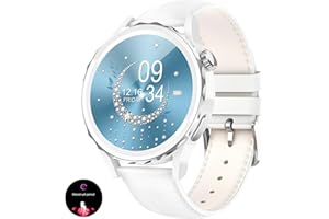 LIGE Smartwatch Donna Chiamata e Risposta,Orologio Smart Watch Notifiche Messaggi,Contapassi,Cardiofrequenzimetro,Pressione Sanguigna,SpO2,IP68 Impermeabile 1.32‘’Orologio smartwatch per Android iOS