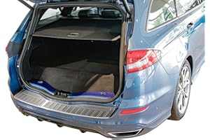 Boot Sill Protector Matte Stainless Steel Compatible with Ford Mondeo V Tournament | from 2014 | Premium Quality RECAMBO