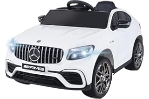 ‎ACTIONBIKES MOTORS Actionbikes Motors Children's Electric Car Mercedes Benz AMG GLC 63S Coupé, Remote Control with First Function, Licensed, Children's Electric Car, Electric Vehicles, Car for Children from 3 Years