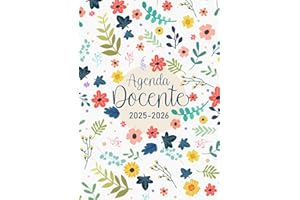 Agenda del docente 2025-2026: Pianificatore Scolastico A4, Settimana su Due Pagine + Registro per Insegnanti