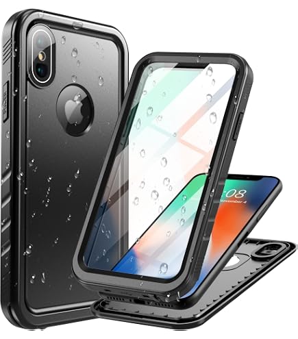 Coque étanche AICase IPhone XR - Certifiée IP68 - 6.6ft/1h - Protection Chocs - Compatible Charge Sans Fil
