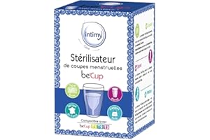 BE CUP - STERILISATEUR* COUPE MENSTRUELLE - stérilisateur coupe mensutruelle - confort et sécurité