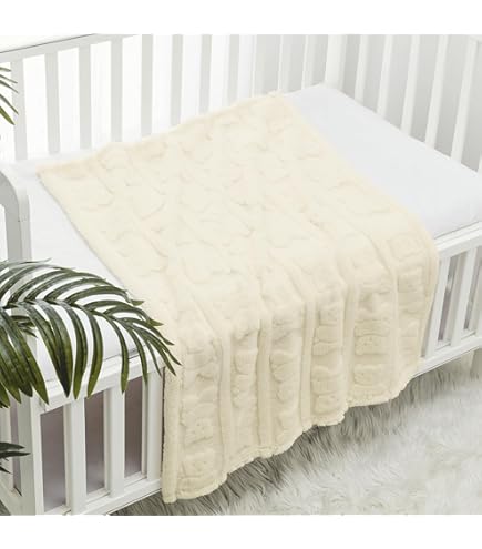 Fleecedecke Baby Colorful Babydecke Aus Micro-Plu00fcsch U2013 Superweich & Kuschelig | Himmelblau | 50 X 70 Cm Babydecke Warm