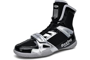 BLBK BoxenSchuhe Herren Deep Squat Schuhe Wrestling Schuhe Combat Boxers Trainer Transpirable Boxers Botas Reductores para Hombre