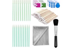 CKANDAY 132-teiliges Handy-Reinigungs-Set, USB-Ladeanschluss und Kopfhöreranschluss-Reinigungsbürsten-Set, kompatibel mit iPhone Xs Max X 8/7/6/5/4 iOS Samsung LG Huawei Motorola MacBook und Android-Geräten