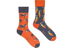 Spox Sox Casual Unisex - des chaussettes colorées coton pour les individualistes - multicolores, drôles, fantaisie, originales chaussettes - amusantes cadeau