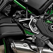 Labelbike Kit Strisce Adesive Cerchi 17'' Per KAWASAKI Z750 - Giallo Fluo, Made In Italy