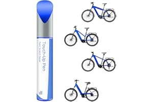 PARTS4EV Electric Blue Metallic Fahrradlack - Ausbesserungslack für Riese & Müller,verwenden Sie Lackstift für Metall und Kunststoff - Hochdeckender Fahrradlack