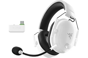 Razer Blackshark V2 Pro (Xbox) - Cuffia E-Sports Senza Fili per Xbox S|X e One (Membrane Triforce da 50mm, HyperSpeed Wireless 2,4 GHz, Microfono HyperClear staccabile) Bianco
