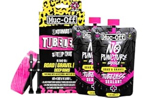 ENVIE DE PASSER VOS ROUES DE VELO VTT AU TUBELESS ? : Le kit pour conversion Tubeless de Muc-Off contient tout le nécessaire dont vous avez besoin pour convertir une paire de roues en Tubeless-Ready.