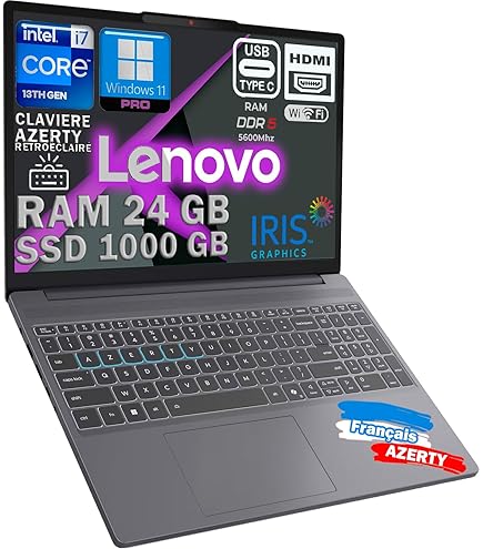 Lenovo Thinkpad P14s G2 Ordinateur Portable, AMD Ryzen 7 Pro 5850U