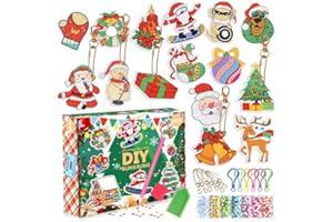 Joozmui Navidad Regalo Niña 4 5 6 7 8 9 10 Años, Navidad Pintura Diamante Juguetes Niña 4-10 Años Diamond Painting Kit Completo Manualidades Niños 4-10 Años Juegos de Niñas