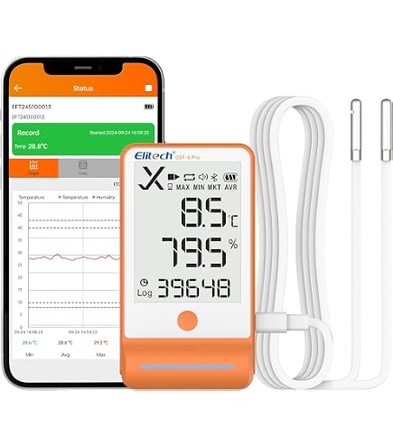 Capteur Température Humidité SEMAC EVEO245 - 868MHz, Portée 30m, Autonomie 1 An