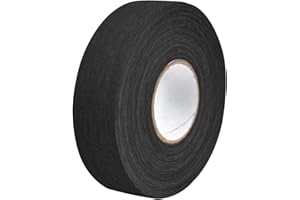 Skyzone Hockey Stick Tape,Sports Ice Hockey Grip Tape Anti Slip Cloth Ice Hockey Tape for Badminton Grip,Ping pong Racket,Skipping Rope,Golf Pole,Tennis Squash Racquet 2.5cm*25m