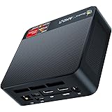 Beelink Mini PC W11 Pro, AMD Ryzen 5 5560U (6C/12T, fino a 4,0 GHz), Mini Computer 16GB DDR4 RAM/500GB M.2 2280 NVME SSD Supp