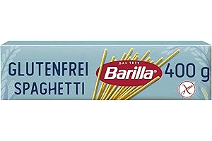 ‎BARILLA Barilla Pasta Glutenfreie Spaghetti n.5 aus köstlichem Mais und Reis – perfekt für Menschen mit Zöliakie oder Glutenunverträglichkeit 400 g
