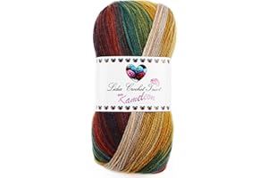 LIDIA CROCHET TRICOT Kameleon- hilo de lana fantasía multicolor, lana acrílico, hilo de tejer, hilo de ganchillo (100 gr/ovillo ; 32 colores) (empresa española/envío desde España) (35)