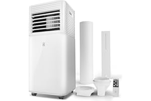 Avalla S-80 Condizionatore Portatile, Deumidificatore 12L, Classe Industriale 1500W, 5000BTU - Copertura Ampia 34m³