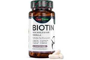 Bästa immunbiotinkomplexet för hud, hår och naglar 100 veganska kapslar Högsta biotillgänglighet För allmänt välbefinnande