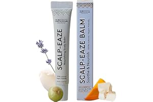 Delhicious Dry Itchy Scalp Treatment Moisturiser Balm - Amla Hair Oil, Shea & Mango Butter - Psoriasis & Dry Scalp Serum - SLS Free, Natural, Vegan, Ayurveda - 20ml