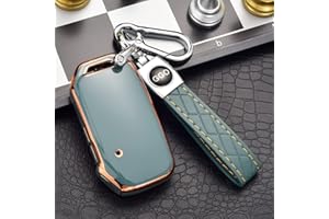 Ontto etui na kluczyki samochodowe pasuje do Passat, Kia Sportage, Ceed, Soul, Sorento, Cerato, Forte, NIRO, Stinger R GT K5, TPU, etui ochronne, 3 przyciski, kolor złoty, szary