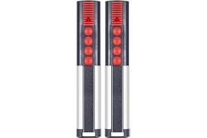 WEPAI Telecomando Cancello, 2 Pezzi 434,42MHz Telecomando per Cancelli per Telecomando 4013 TX02-434-4-XP, 4014 TX03-434-2, 4022 TX03-434-2, 4 Canali