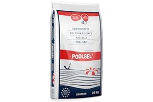 dutis Poolsel - HENSITA, Salzkristalle 1-2 mm, hochrein, gut löslich, sicherer Poolgenuss, Schwarzimpfung, Meersalz, Schwimmbad/Schwimmbecken, nicht für Membranen geeignet