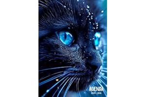 AGENDA SCOLAIRE 2025 2026: Chat | Organisateur et Planificateur Journalier -1 Jour Par Page Pour Étudiants Collège, Lycée