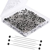 600 Spilli Da Cucito Con Testa A Sfera - 3.8cm, Per Sartoria E Lavoretti Fai Da Te