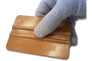 KIT4CURIOUS Kit Spatola Oro 3M Professionale PA-1 Installazione Pellicole Car Wrapping e Oscuramento Vetri