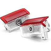 2Pcs Compatible with Mercedes Benz A B C E M G AMG W166 W176 W205 W212 LED Welcome Lights Projector Car Door Light